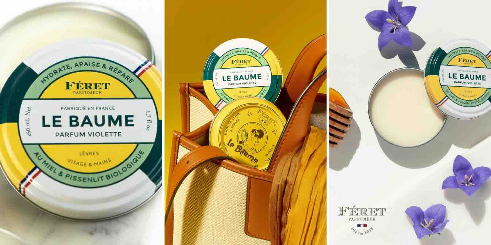 Féret Parfumeur Violet Balm – Natural multipurpose skincare made in France